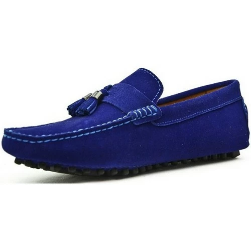 Carla Samuel D13 for Mocassins & Chaussures bateau Couleur Bleu électrique