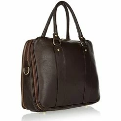 Carla Samuel 680 for Besaces / Sacs bandoulière Couleur Marron chocolat