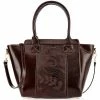 Carla Samuel 6650 for Besaces / Sacs bandoulière Couleur Marron chocolat
