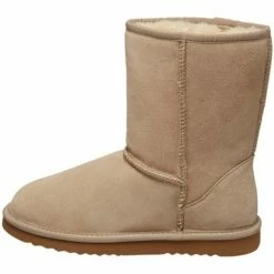 Carla Samuel Bottines fourrées en cuir nubuck Amandine for Bottines / Boots Couleur Beige