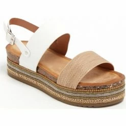 Carla Samuel 2954 for Sandales et Nu-pieds Couleur Blanc