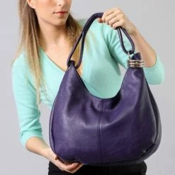 Carla Samuel 906 for Cabas / Sacs shopping Couleur Violet foncé