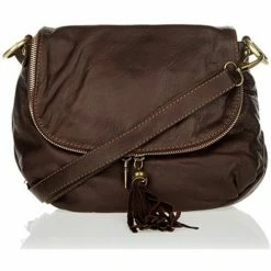 Carla Samuel 291 for Besaces / Sacs bandoulière Couleur Marron chocolat