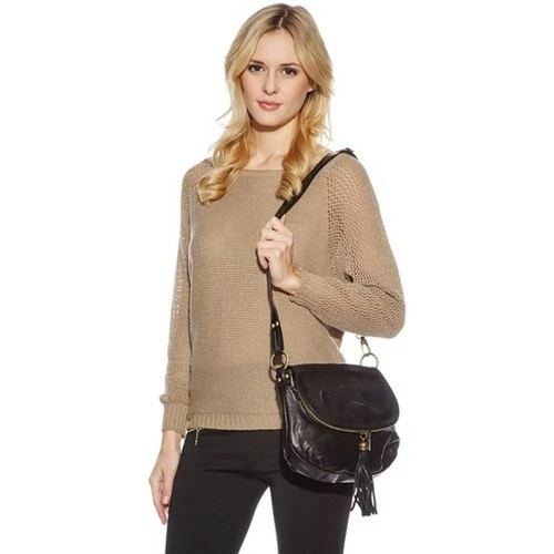 Carla Samuel 291 for Besaces / Sacs bandoulière Couleur Noir – Image 3