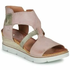 Dream in Green LIRATIMO for Sandales et Nu-pieds Couleur rose