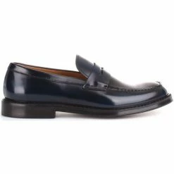 Doucal's DU2405PHOEUF007 for Mocassins & Chaussures bateau Couleur Bleu