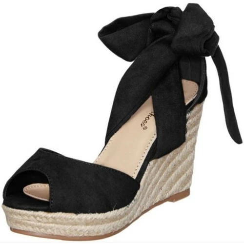 Carla Samuel 183 for Espadrilles Couleur Noir – Image 2