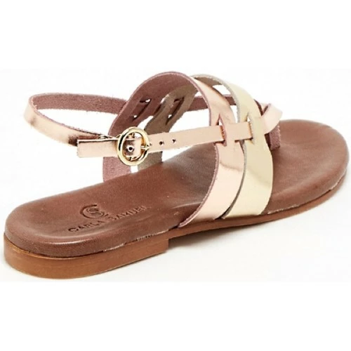 Carla Samuel LUCIA for Sandales et Nu-pieds Couleur Cuivre clair – Image 3