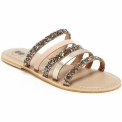 Carla Samuel ZULUAGA for Sandales et Nu-pieds Couleur Rose pâle