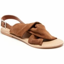 Carla Samuel DEBORAH for Sandales et Nu-pieds Couleur Caramel