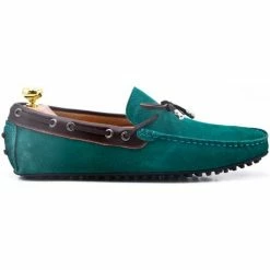 Carla Samuel t07 for Mocassins & Chaussures bateau Couleur Vert émeraude