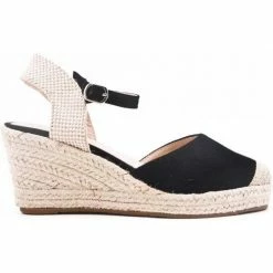 Carla Samuel CONSTANCE for Espadrilles Couleur Noir