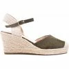 Carla Samuel CONSTANCE for Espadrilles Couleur Vert kaki