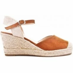 Carla Samuel CONSTANCE for Espadrilles Couleur Caramel