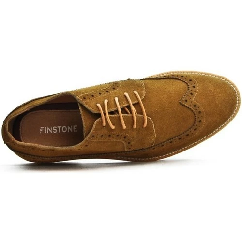 Carla Samuel GIANLUICA for Derbies & Richelieu Couleur Caramel – Image 3