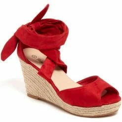 Carla Samuel 183 for Espadrilles Couleur Rouge