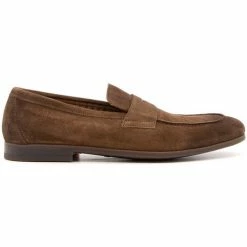 Doucal's 2825 for Mocassins & Chaussures bateau Couleur Marron
