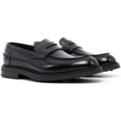 Doucal's DU2726BRUGUF007-NERO for Mocassins & Chaussures bateau Couleur Noir – Image 2