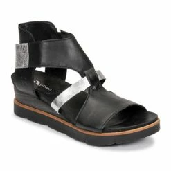 Dream in Green IRATIMO for Sandales et Nu-pieds Couleur Noir / Argenté