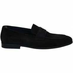 Doucal's PENNY LOAFER for Mocassins & Chaussures bateau Couleur Bleu