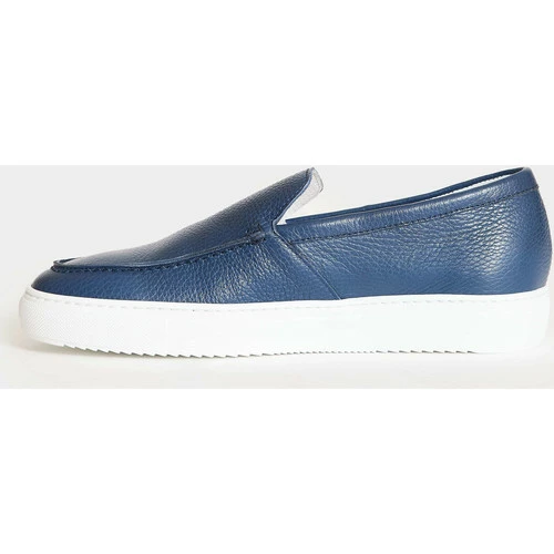 Doucal's for Mocassins & Chaussures bateau Couleur Bleu – Image 3