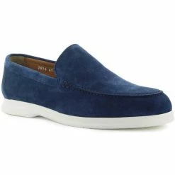Doucal's Mocassin for Mocassins & Chaussures bateau Couleur Bleu