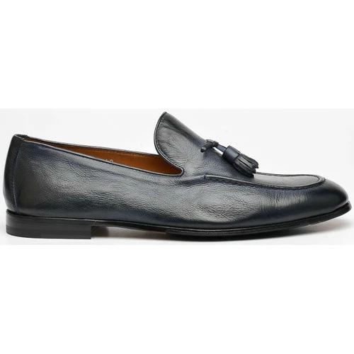 Doucal's for Mocassins & Chaussures bateau Couleur Bleu – Image 2