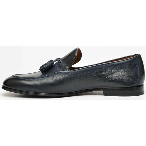 Doucal's for Mocassins & Chaussures bateau Couleur Bleu – Image 3