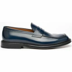 Doucal's for Mocassins & Chaussures bateau Couleur Bleu