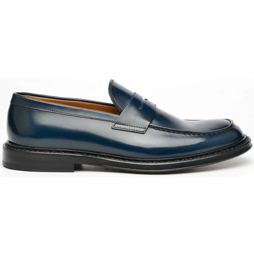 Doucal's for Mocassins & Chaussures bateau Couleur Bleu
