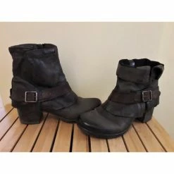 Dream in Green Boots Tout Cuir for Bottines / Boots Couleur Gris